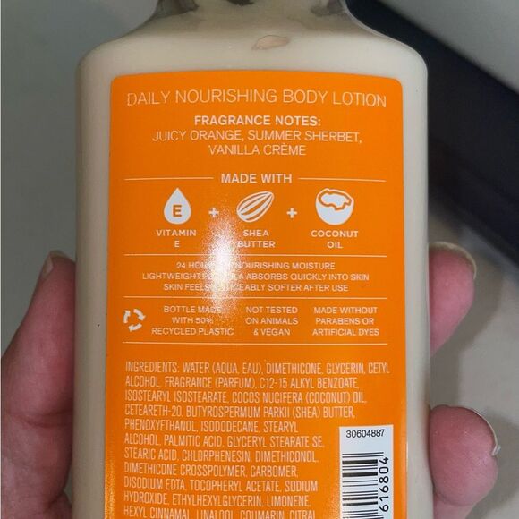 Bath & Body Works Orange Vanilla Twist Daily Nourishing Body Lotion retired - Picture 2 of 2